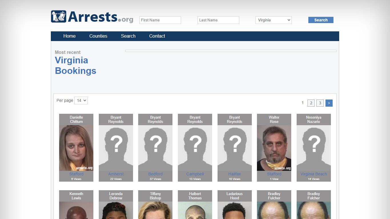 Virginia Arrests and Inmate Search